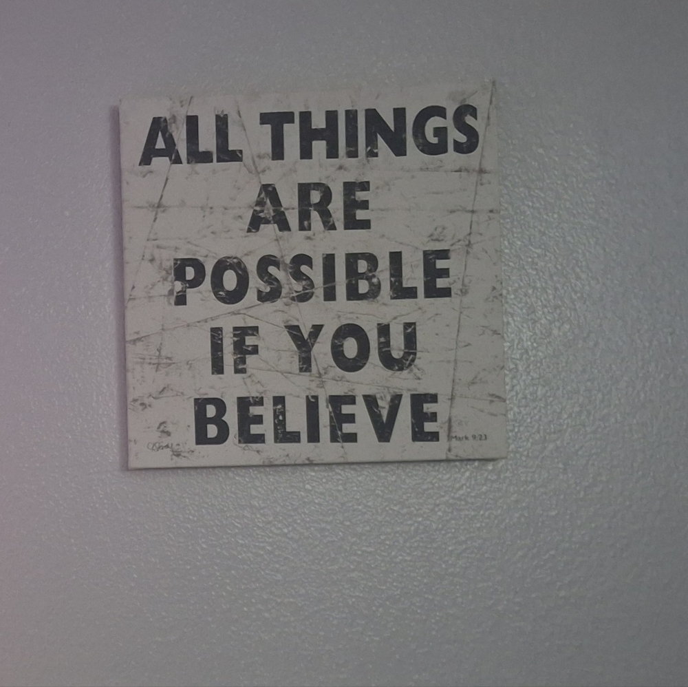 Inspirational Wall Art - Black and White